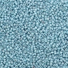 Miyuki rocailles Perlen 15/0 - Duracoat opaque moody blue 15-4479
